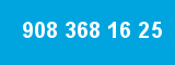 908 368 16 25 908 368 16 25